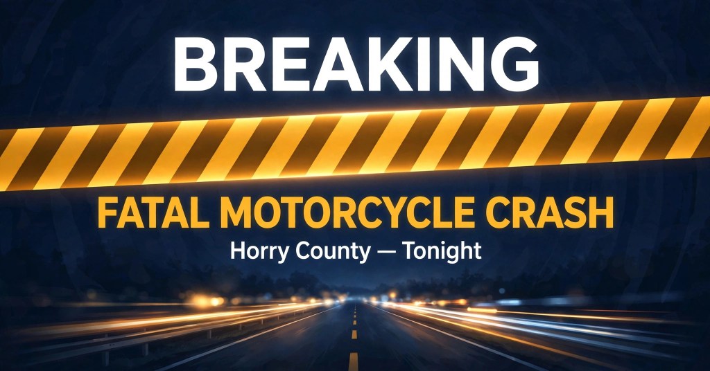 BREAKING: One Dead After Motorcycle Crash in Horry&nbsp;County
