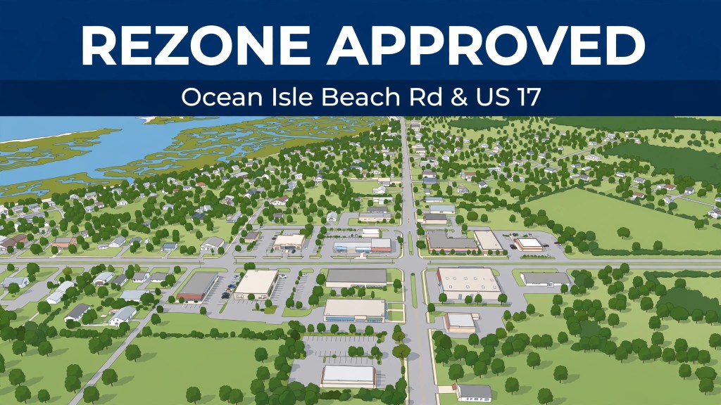 Commissioners Approve 13-Acre Commercial Rezone at OIB Road and U.S.&nbsp;17