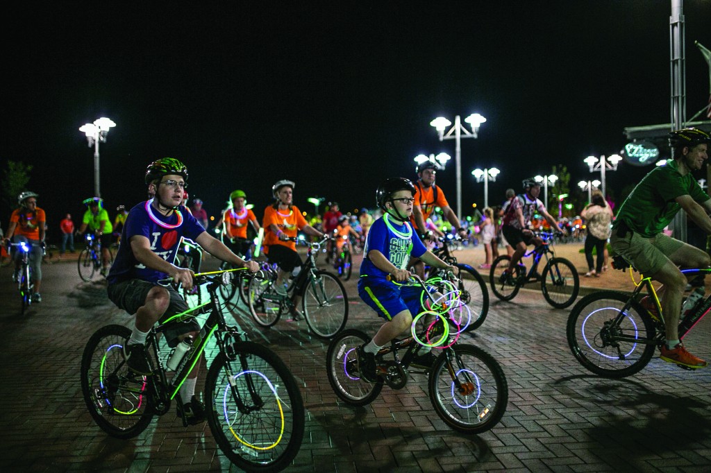 TONIGHT: Pedal in the Park — free family glow bike ride in North Myrtle&nbsp;Beach